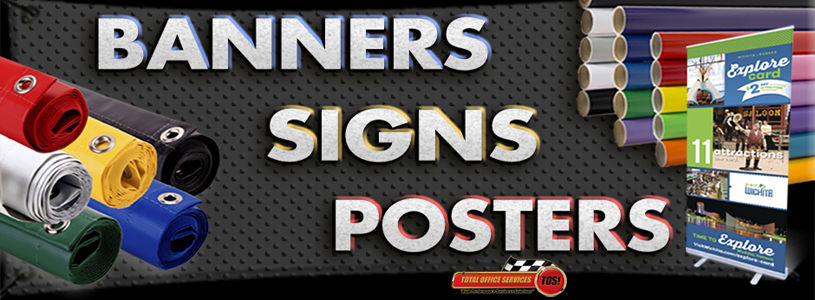Poster & Banner Printing | Huntersville, NC | Total Office Services